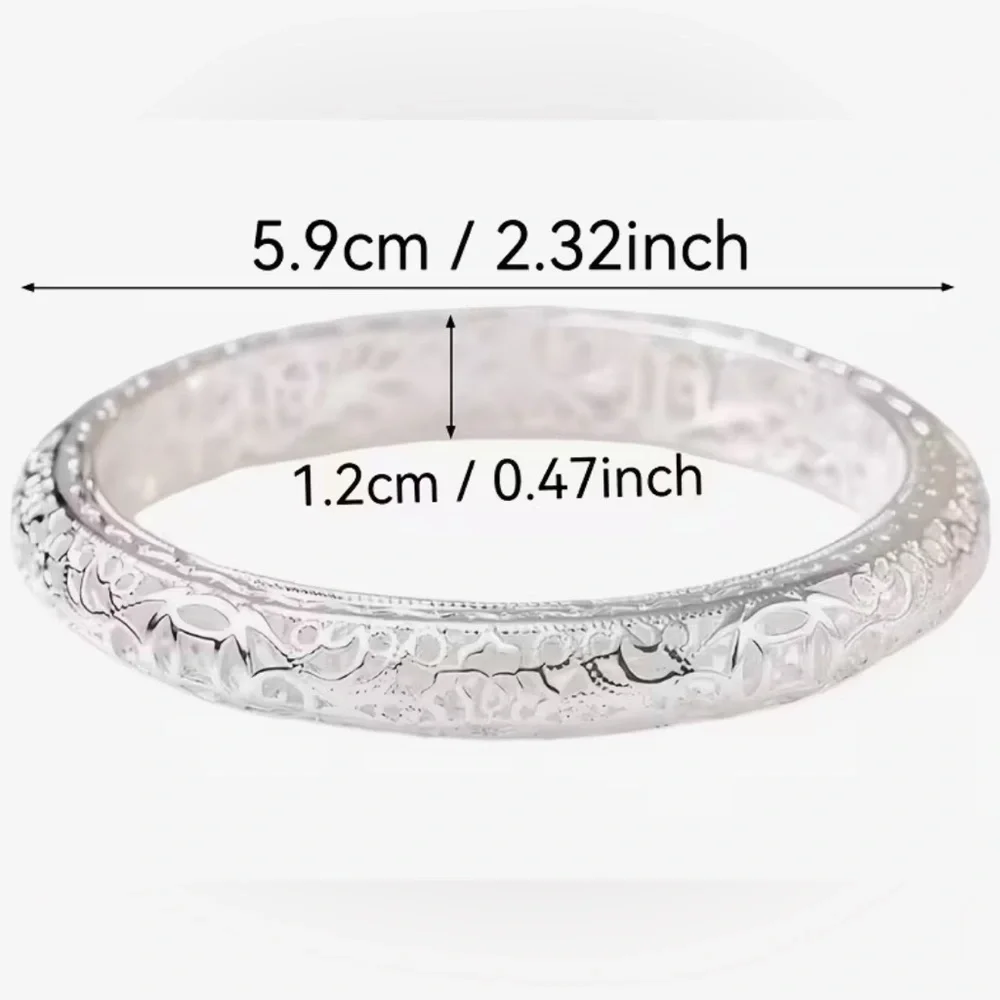 Silver Bangle Bracelet‎